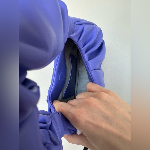 JW PEI GABBI RUCHED HOBO HANDBAG - CORNFLOWER - Picture 5 of 6